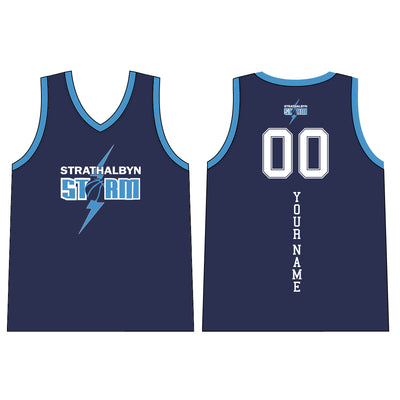 Strathalbyn Storm Basketball Reverse Training Singlet