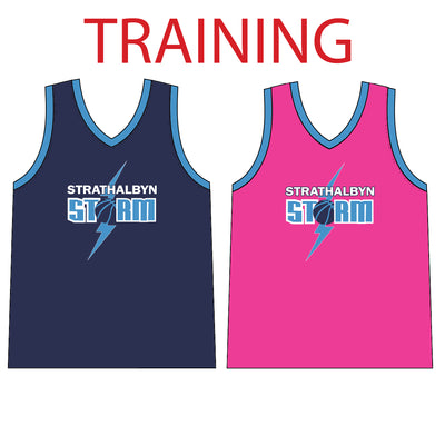 Strathalbyn Storm Basketball Reverse Training Singlet