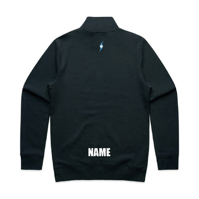 Strathalbyn Storm Basketball 1/2 Zip Crew NAVY