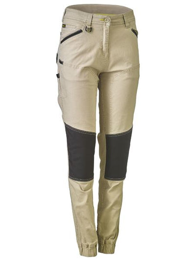 BISLEY WOMENS FLEX & MOVE STRETCH COTTON SHEILD PANTS