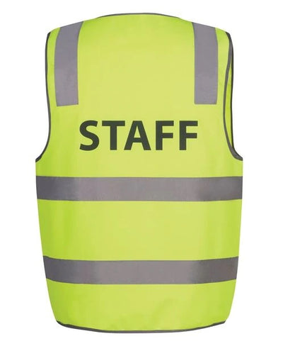 JB's Hi Vis Staff Safety Vest with Print