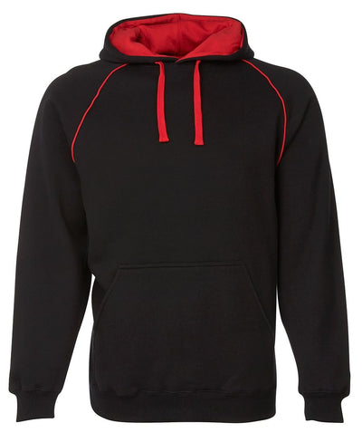 JB'S FLEECY ADULTS CONTRAST HOODIE