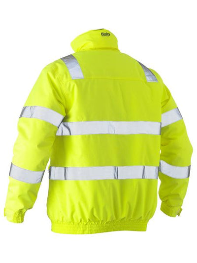 BISLEY TAPED HI VIS WET WEATHER BOMBER JACKET