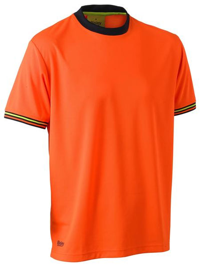 BISLEY HI VIS POLYESTER MESH SHORT SLEEVE T-SHIRT