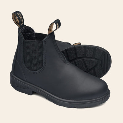 BLUNDSTONE 631 KIDS ELASTIC SIDED BOOT - BLACK