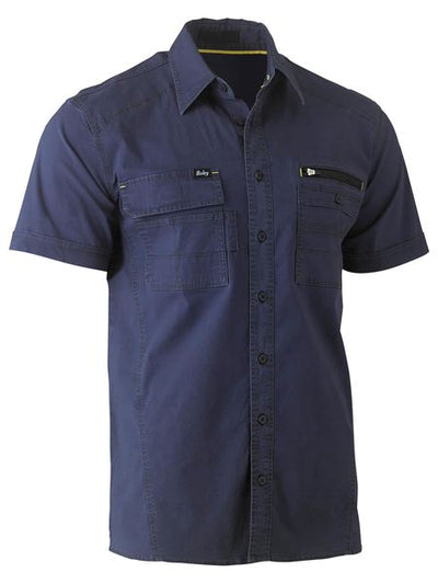 BISLEY FLEX & MOVE UTILITY SHIRT -SHORT SLEEVE