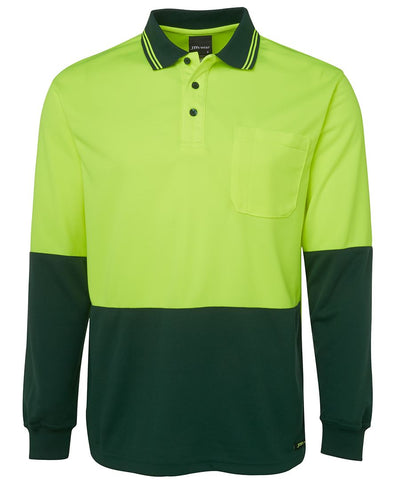 JB's HI VIS L/S TRAD POLO