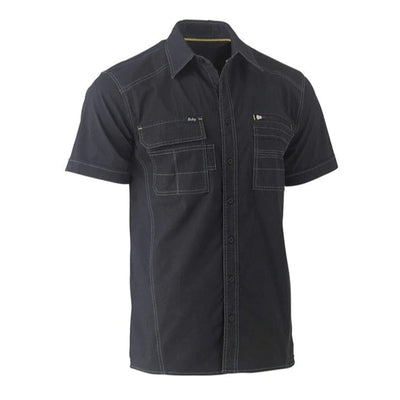 BISLEY FLEX & MOVE™ UTILITY WORK SHIRT - SHORT SLEEVE