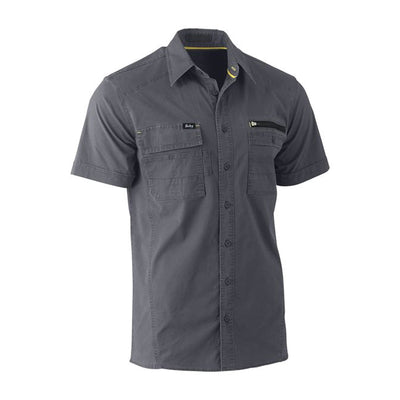 BISLEY FLEX & MOVE™ UTILITY WORK SHIRT - SHORT SLEEVE