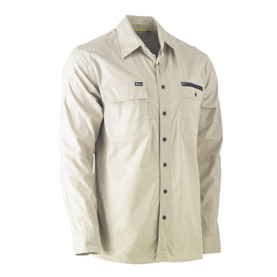 BISLEY FLEX & MOVE™ UTILITY WORK SHIRT - LONG SLEEVE