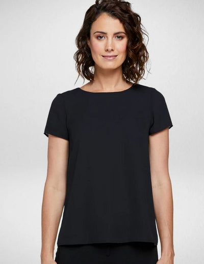CORPORATE REFLECTION HARMONY SHORT SLEEVE BLOUSE