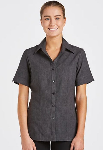 CORPORATE REFLECTION CLIMATE SMART SHORT SLEEVE OVER BLOUSE