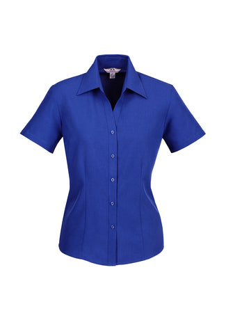 BIZ COLLECTION LADIES PLAIN OASIS SHIRT SLEEVE SHIRT