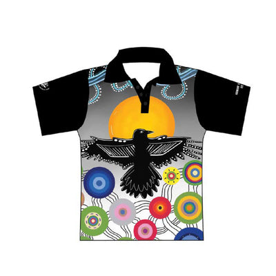 HAHNDORF SOFTBALL SUBLIMATED LADIES INDIGENOUS POLO