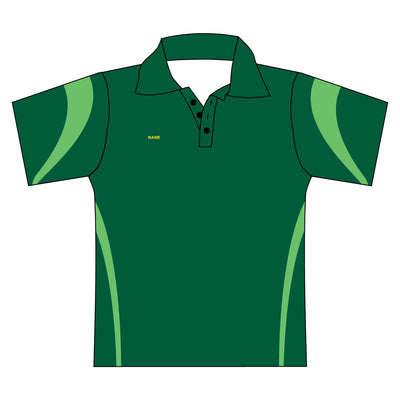 3 RAR Polo Green LADIES