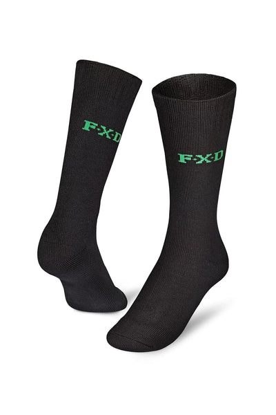 Bamboo Work Socks Black