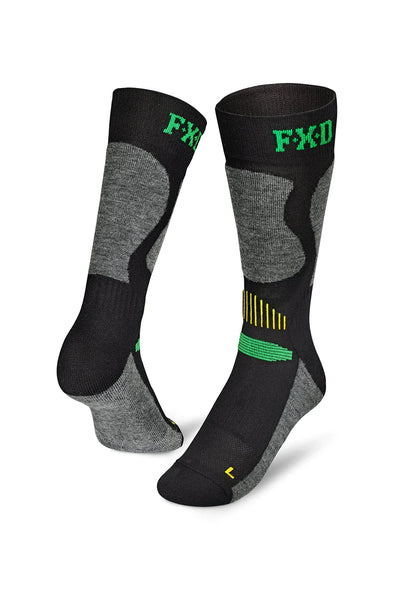 FXD Technical Work Socks  yellow