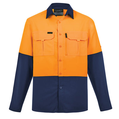 Syzmik Mens Hi Vis Outdoor L/S Shirt