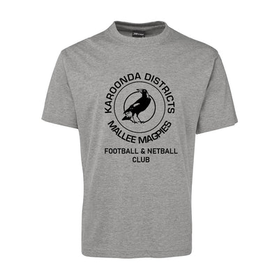 Karoonda Districts Mallee Magpies Grey Tee