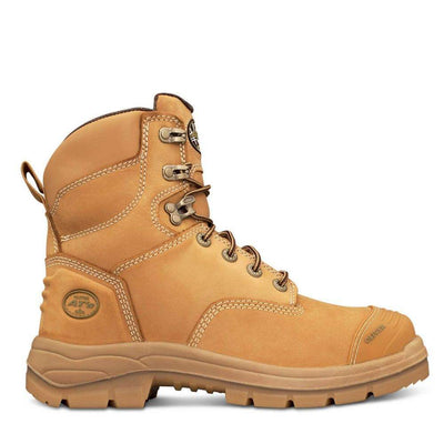 OLIVER 150MM Wheat Lace Up Boot (Steel Toe)