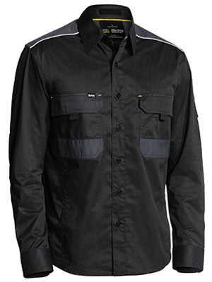 BISLEY FLEX & MOVE MECHANICAL STRETCH SHIRT - LONG SLEEVE