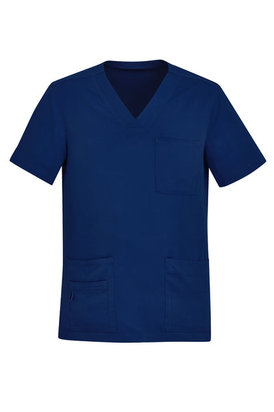 BIZ CARE MENS V-NECK SCRUB TOP