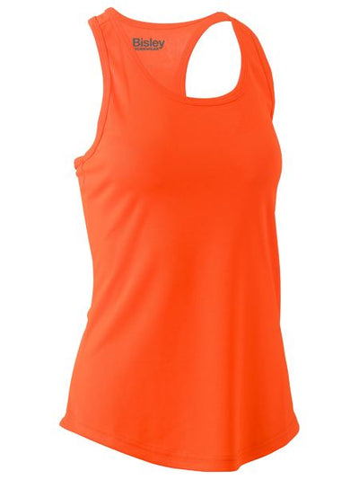BISLEY WOMENS RACER BACK SINGLET