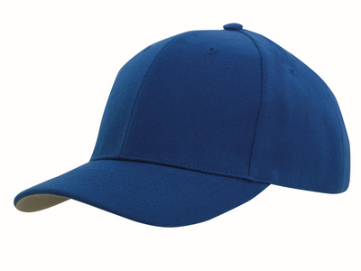HEADWEAR PREMIUM AMERICAN TWILL CAP WITH CONTRAST PEAK UNDER