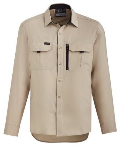 SYZMIK Mens Outdoor L/S Shirt