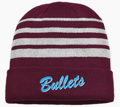 MURRAY BRIDGE BULLETS CLUB BEANIE (EMBROIDERED)