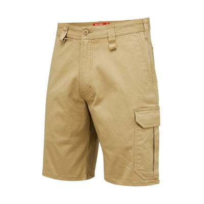 Stretch Cargo Work Shorts Khaki